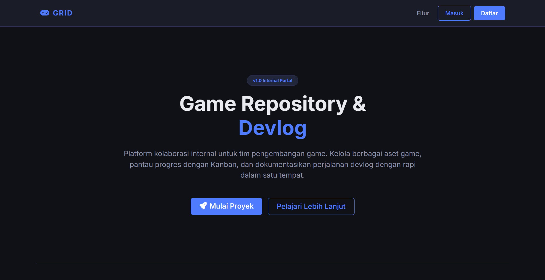 Landing Page 1 - GRID