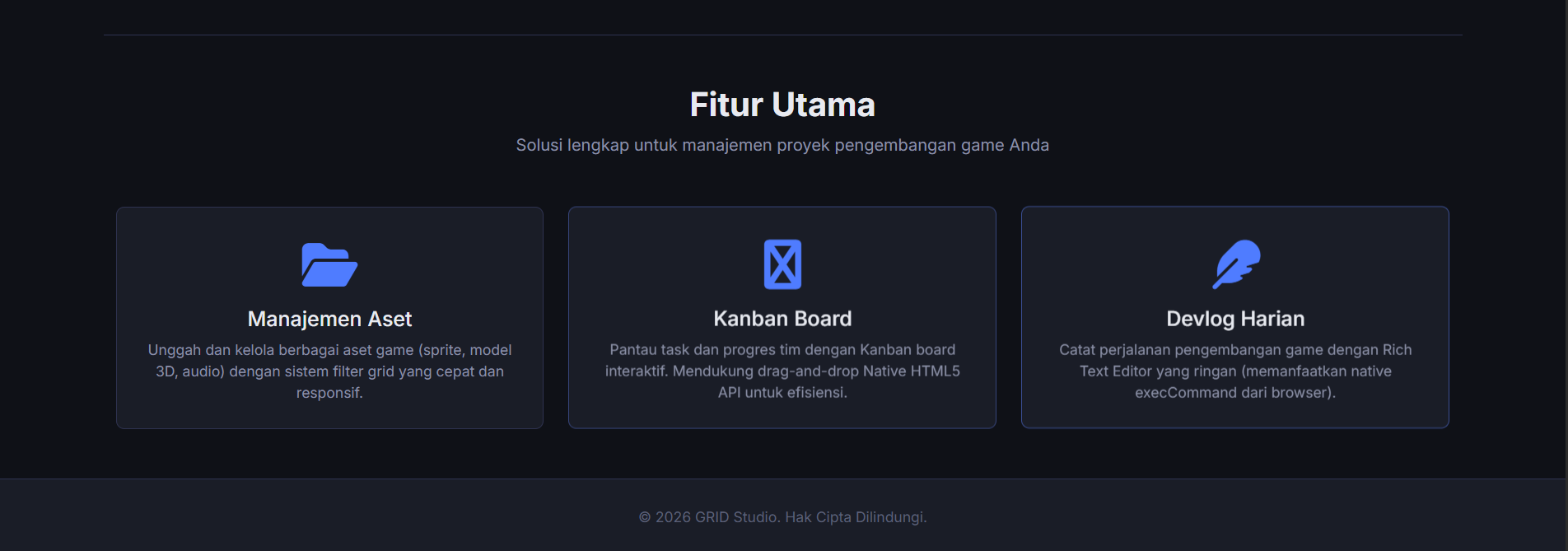 Landing Page 2 - GRID