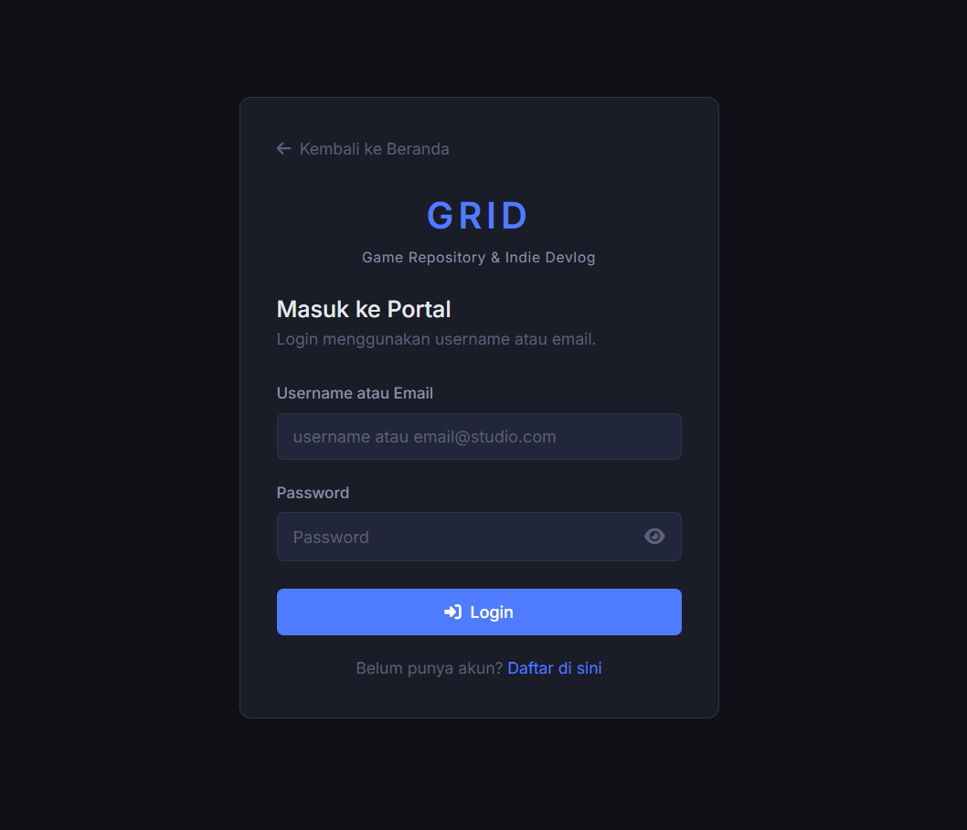 Login - GRID