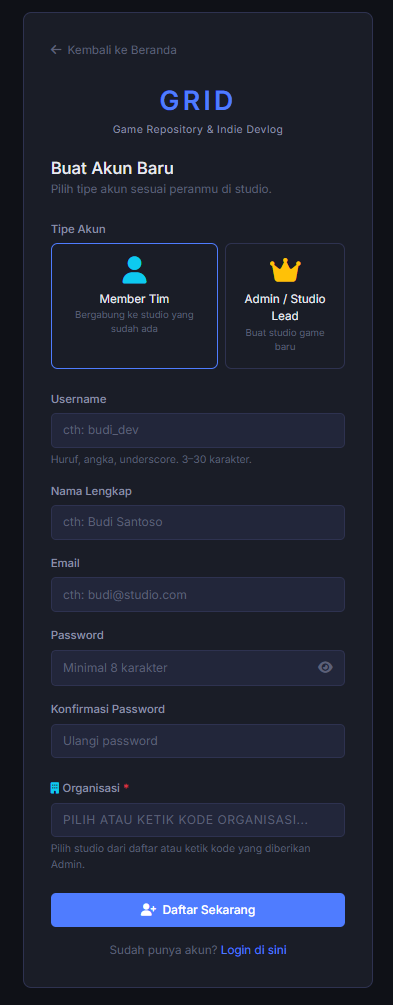 Register - GRID